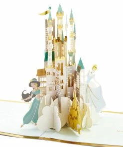 Hallmark Disney Princess Castle So Loved 3D Pop-Up Card