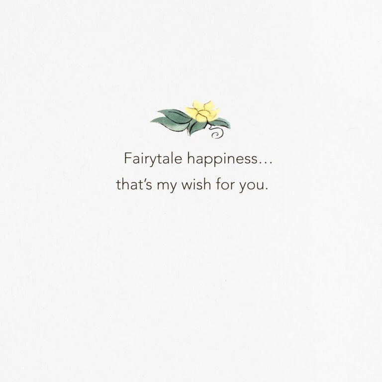 Hallmark Disney The Princess And The Frog Tiana Happy Wish Quilled Paper Handmade Card 2 Hallmark Disney The Princess And The Frog Tiana Happy Wish Quilled Paper Handmade Card - Image 2