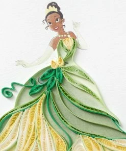 Hallmark Disney The Princess And The Frog Tiana Happy Wish Quilled Paper Handmade Card 11 Hallmark Disney The Princess And The Frog Tiana Happy Wish Quilled Paper Handmade Card -Department Store Shop Disney Princess and the Frog Tiana Quilled Paper Card 1299LAD2855 04
