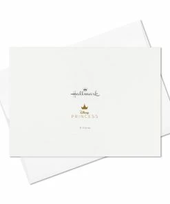 Hallmark Disney Princess Assorted Boxed Blank Note Cards Multipack, Pack Of 24 -Department Store Shop Disney Princesses Assorted Boxed Blank Note Cards 3SOM3887 09