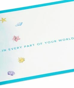 Hallmark Disney The Little Mermaid Wishing You Happiness 3D Pop-Up Card 12 Hallmark Disney The Little Mermaid Wishing You Happiness 3D Pop-Up Card -Department Store Shop Disney The Little Mermaid Ariel 3D PopUp Card for Her 1499LAD2902 03