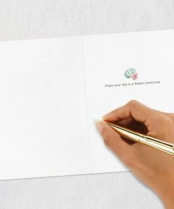 Hallmark Disney The Little Mermaid Ariel Happy Wish Quilled Paper Handmade Card -Department Store Shop Disney The Little Mermaid Ariel Quilled Paper Card 1299LAD2858 06