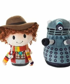 Hallmark Itty Bittys® Doctor Who The Fourth Doctor And Dalek Plush, Set Of 2
