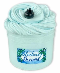 Dope Slimes Blueberry Dreams Memory Dough Slime