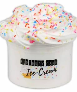 Dope Slimes Birthday Cake Ice-Cream Butter Slime