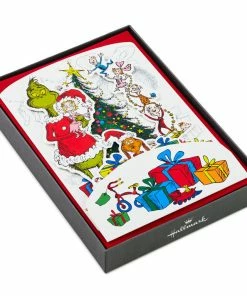 Hallmark Dr. Seussâ„¢ How The Grinch Stole Christmas! 3D Pop-Up Boxed Christmas Cards, Pack Of 8