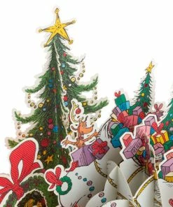 Hallmark Dr. Seuss™ How The Grinch Stole Christmas!™ Wreath 3D Pop-Up Christmas Card 13 Hallmark Dr. Seuss™ How The Grinch Stole Christmas!™ Wreath 3D Pop-Up Christmas Card -Department Store Shop Dr. Seuss Grinch 3D PopUp Christmas Card 1499IXC7132 04