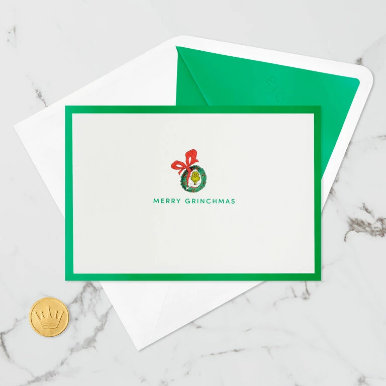 Hallmark Dr. Seuss™ How The Grinch Stole Christmas!™ Wreath 3D Pop-Up Christmas Card 6 Hallmark Dr. Seuss™ How The Grinch Stole Christmas!™ Wreath 3D Pop-Up Christmas Card - Image 6