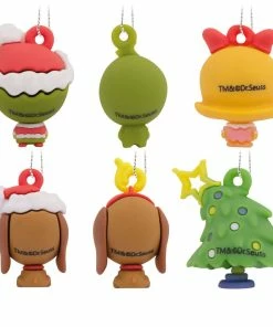 Mini Dr. Seuss's How The Grinch Stole Christmas!™ Shatterproof Hallmark Ornaments, Set Of 6 -Department Store Shop Dr. Seuss How the Grinch Stole Christmas Miniature Christmas Ornaments Set of 6 3HCM912 06