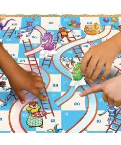 Eeboo Dragons Slips And Ladders Board Game 5 Eeboo Dragons Slips And Ladders Board Game -Department Store Shop Dragons Slips and Ladders Childrens Board Game BDDSL 03