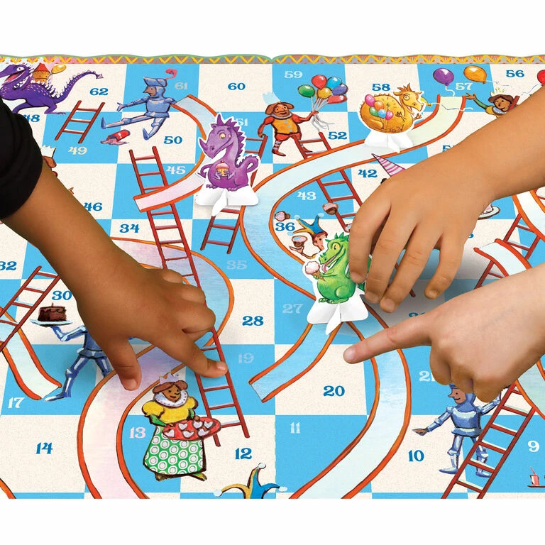 Eeboo Dragons Slips And Ladders Board Game 3 Eeboo Dragons Slips And Ladders Board Game - Image 3