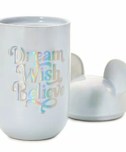 Hallmark Disney 100 Years Of Wonder Mickey Ears Mug With Sound, 10 Oz. -Department Store Shop Dream Wish Believe White Mug With Mickey Ears 1DYG2084 02
