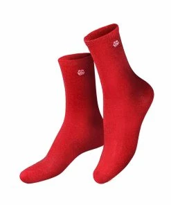 Doiy Eat My Socks Red Rose Valentine Socks