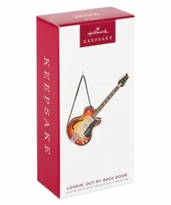 Hallmark Lookin' Out My Back Door Guitar Musical Ornament 9 Hallmark Lookin' Out My Back Door Guitar Musical Ornament -Department Store Shop Electric Guitar Keepsake Ornament 2099QGO2629 04