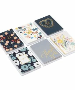 Hallmark Elegant Florals Boxed Blank Thank-You Notes Assortment, Pack Of 48