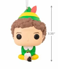 Elf Buddy The Elf™ Funko POP!® Hallmark Ornament -Department Store Shop Elf Buddy the Elf Funko POP Christmas Ornament 3HCM1107 03