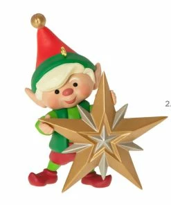 Hallmark North Pole Tree Trimmers Ornament -Department Store Shop Elf With Christmas Tree Keepsake Ornament 1799QXR8069 03