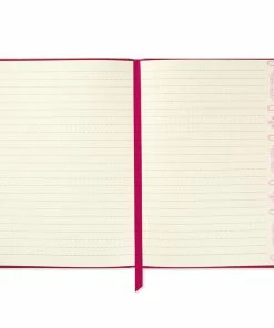 Hallmark Embossed Border Fuchsia Faux Leather Notebook 10 Hallmark Embossed Border Fuchsia Faux Leather Notebook -Department Store Shop Embossed Border Fuchsia Faux Leather Notebook 5HWJ6937 04