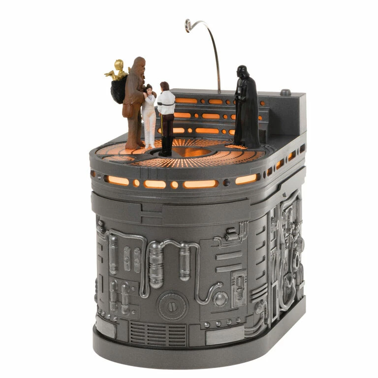 Hallmark Star Wars: The Empire Strikes Back™ Into The Carbon-Freezing™ Chamber Ornament With Light, Sound And Motion 1 Hallmark Star Wars: The Empire Strikes Back™ Into The Carbon-Freezing™ Chamber Ornament With Light, Sound And Motion