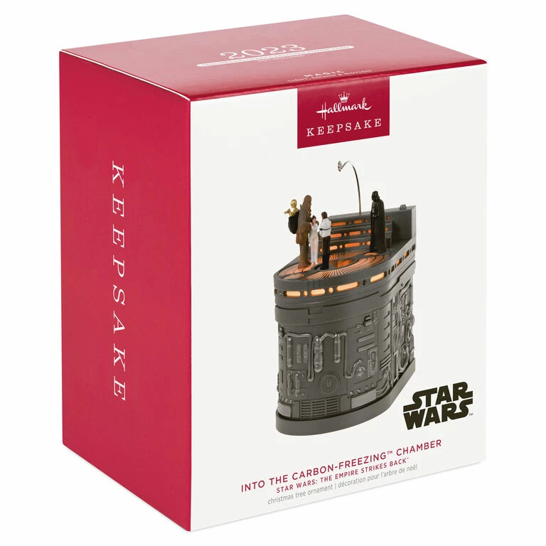 Hallmark Star Wars: The Empire Strikes Back™ Into The Carbon-Freezing™ Chamber Ornament With Light, Sound And Motion 4 Hallmark Star Wars: The Empire Strikes Back™ Into The Carbon-Freezing™ Chamber Ornament With Light, Sound And Motion - Image 4