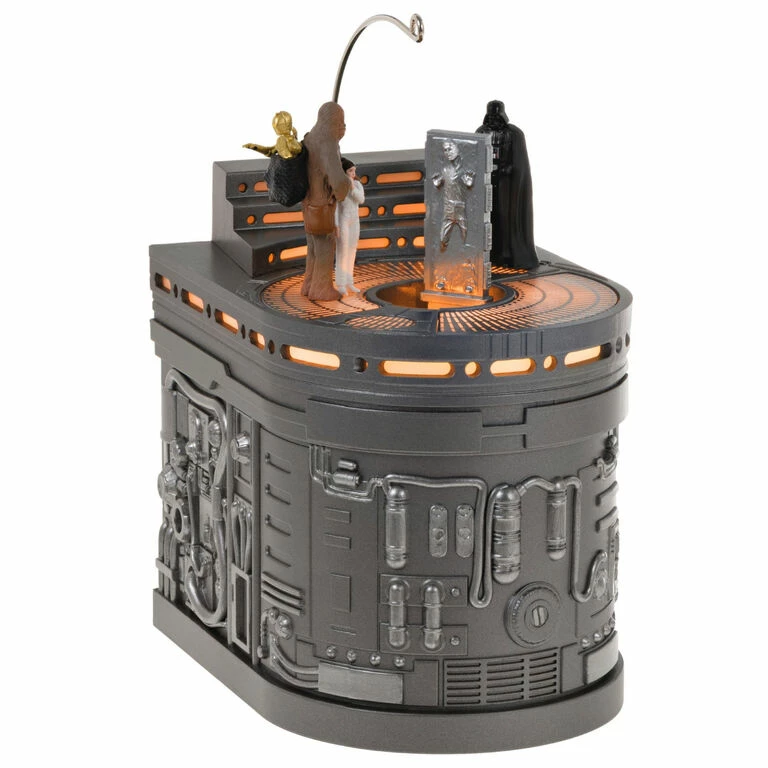 Hallmark Star Wars: The Empire Strikes Back™ Into The Carbon-Freezing™ Chamber Ornament With Light, Sound And Motion 8 Hallmark Star Wars: The Empire Strikes Back™ Into The Carbon-Freezing™ Chamber Ornament With Light, Sound And Motion - Image 8