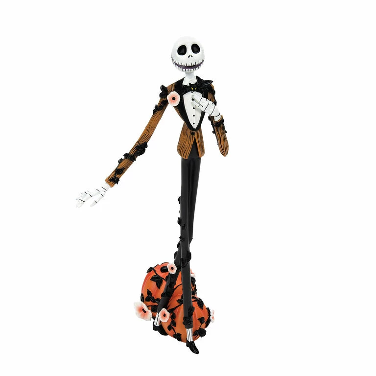 Enesco Disney Showcase Jack Skellington In Orange Suit Figurine, 8.66" 1 Enesco Disney Showcase Jack Skellington In Orange Suit Figurine, 8.66"