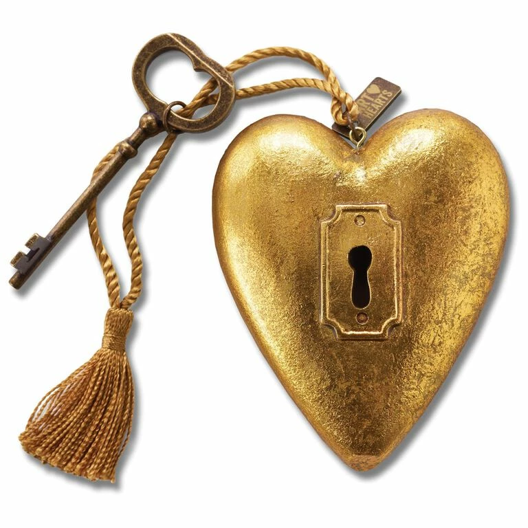 50 Years Of Love Art Heart Sculpture, 4" 3 50 Years Of Love Art Heart Sculpture, 4" - Image 3