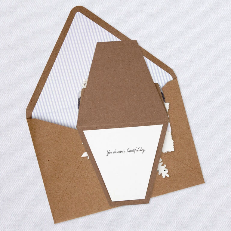 Hallmark Flower Bouquet Beautiful Day Birthday Card 3 Hallmark Flower Bouquet Beautiful Day Birthday Card - Image 3