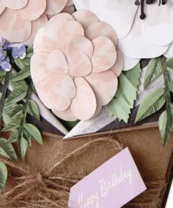 Hallmark Flower Bouquet Beautiful Day Birthday Card 11 Hallmark Flower Bouquet Beautiful Day Birthday Card -Department Store Shop Floral Bouquet Displayable Birthday Card 1299LAD9483 04