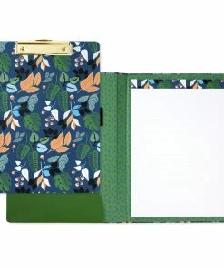 Hallmark Floral Clipboard Folio And Memo Pad Set -Department Store Shop Floral Folio With Clipboard and 2 Memo Pads 3HWJ2102 02