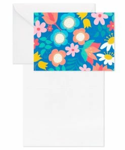 Hallmark Floral And Lettering Bulk Blank Note Cards, Pack Of 50 9 Hallmark Floral And Lettering Bulk Blank Note Cards, Pack Of 50 -Department Store Shop Floral and Lettering Bulk Blank Note Cards Assortment 1399WTU1087 03