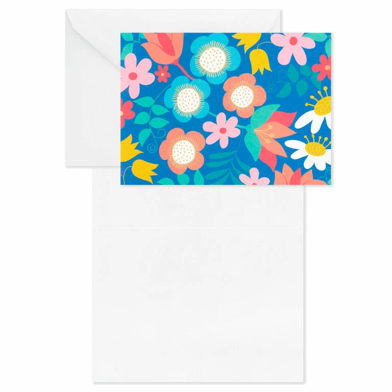 Hallmark Floral And Lettering Bulk Blank Note Cards, Pack Of 50 3 Hallmark Floral And Lettering Bulk Blank Note Cards, Pack Of 50 - Image 3