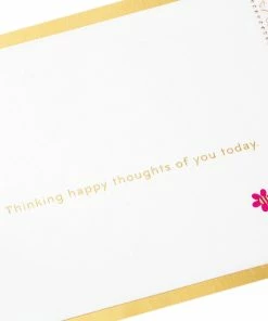 Hallmark Happy Thoughts Flower Bouquet 3D Pop-Up Thinking Of You Card 14 Hallmark Happy Thoughts Flower Bouquet 3D Pop-Up Thinking Of You Card -Department Store Shop Flower Bouquet 3D PopUp Thinking of You Card 1299LAD9644 05