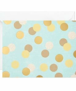 Hallmark Flowers And Dots Assorted Blank Note Cards, Box Of 50 -Department Store Shop Flowers and Dots Assorted Blank Note Cards 5WDN2069 03
