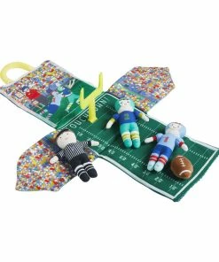 Mud Pie Football Plush Toy Set, 5 Pieces