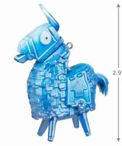 Hallmark Fortnite Ffrosty Back Bling Ornament -Department Store Shop Fortnite Ffrosty Llama Keepsake Ornament 1399QXI7187 03