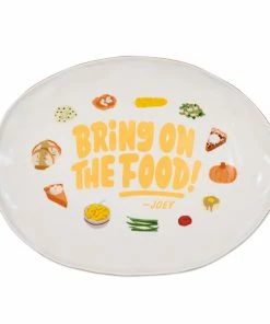 Hallmark Friends Bring On The Food Serving Platter
