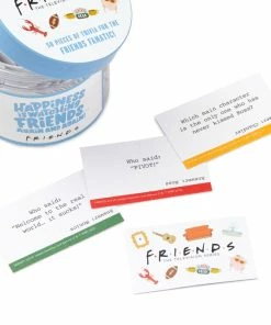 Hallmark Friends Trivia Cards Jar -Department Store Shop Friends Trivia Jar With 50 Cards 1PCL1007 04