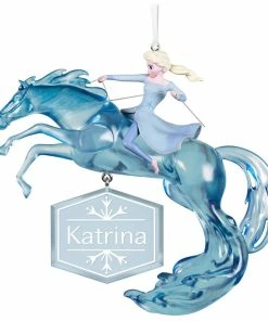 Hallmark Disney Frozen 2 Elsa And Nokk Personalized Ornament