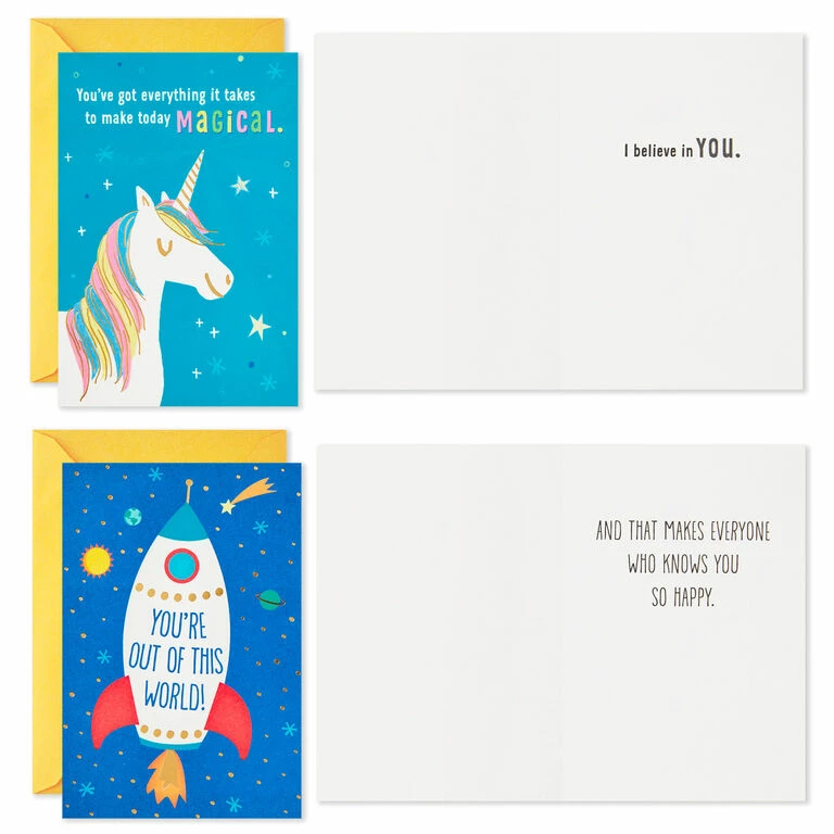Hallmark Fun Kids Assortment Encouragement Cards, Pack Of 36 5 Hallmark Fun Kids Assortment Encouragement Cards, Pack Of 36 - Image 5