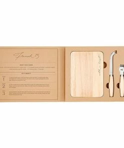 Garnish Tools In Cardboard Book Box, Set Of 3 -Department Store Shop Garnish Tools in Cardboard Book Box G5272 03