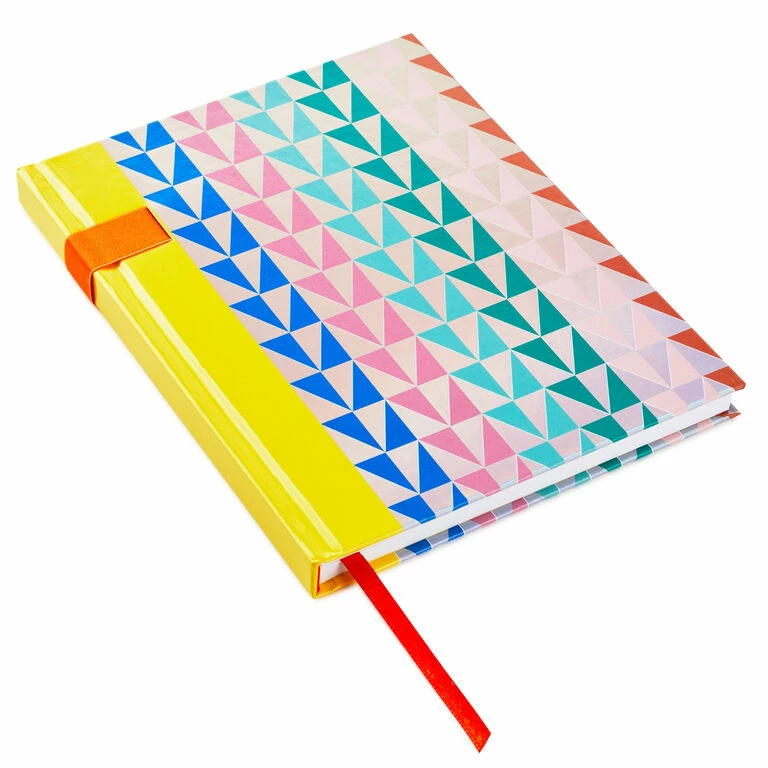 Hallmark Geometric Triangles Hardback Notebook 1 Hallmark Geometric Triangles Hardback Notebook