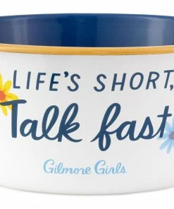 Hallmark Gilmore Girls Life's Short, Talk Fast Popcorn Bowl -Department Store Shop Gilmore Girls Lifes Short Talk Fast Popcorn Bowl 1PCL1010 03