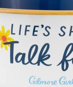 Hallmark Gilmore Girls Life's Short, Talk Fast Popcorn Bowl -Department Store Shop Gilmore Girls Lifes Short Talk Fast Popcorn Bowl 1PCL1010 04