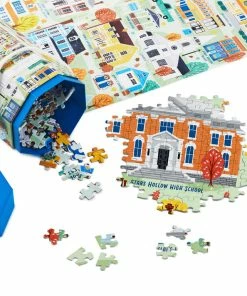 Hallmark Gilmore Girls Stars Hollow Map 1,000-Piece Jigsaw Puzzle -Department Store Shop Gilmore Girls Stars Hollow 1000 Piece Jigsaw Puzzle 1PCL1015 02