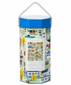 Hallmark Gilmore Girls Stars Hollow Map 1,000-Piece Jigsaw Puzzle -Department Store Shop Gilmore Girls Stars Hollow 1000 Piece Jigsaw Puzzle 1PCL1015 03