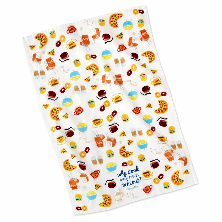 Hallmark Gilmore Girls Why Cook Tea Towel 2 Hallmark Gilmore Girls Why Cook Tea Towel - Image 2