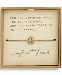 Demdaco Ginkgo Charm Dear You Best Friend Bracelet 5 Demdaco Ginkgo Charm Dear You Best Friend Bracelet -Department Store Shop Ginkgo Leaves Charm Bracelet 1008060005 03