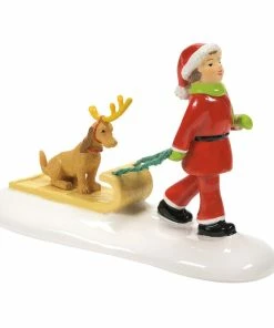 Enesco Snow Village Trip To Who-Ville Figurine, 2.68"