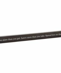 Hallmark Give More Than You Get Wood Quote Sign, 23.5x2